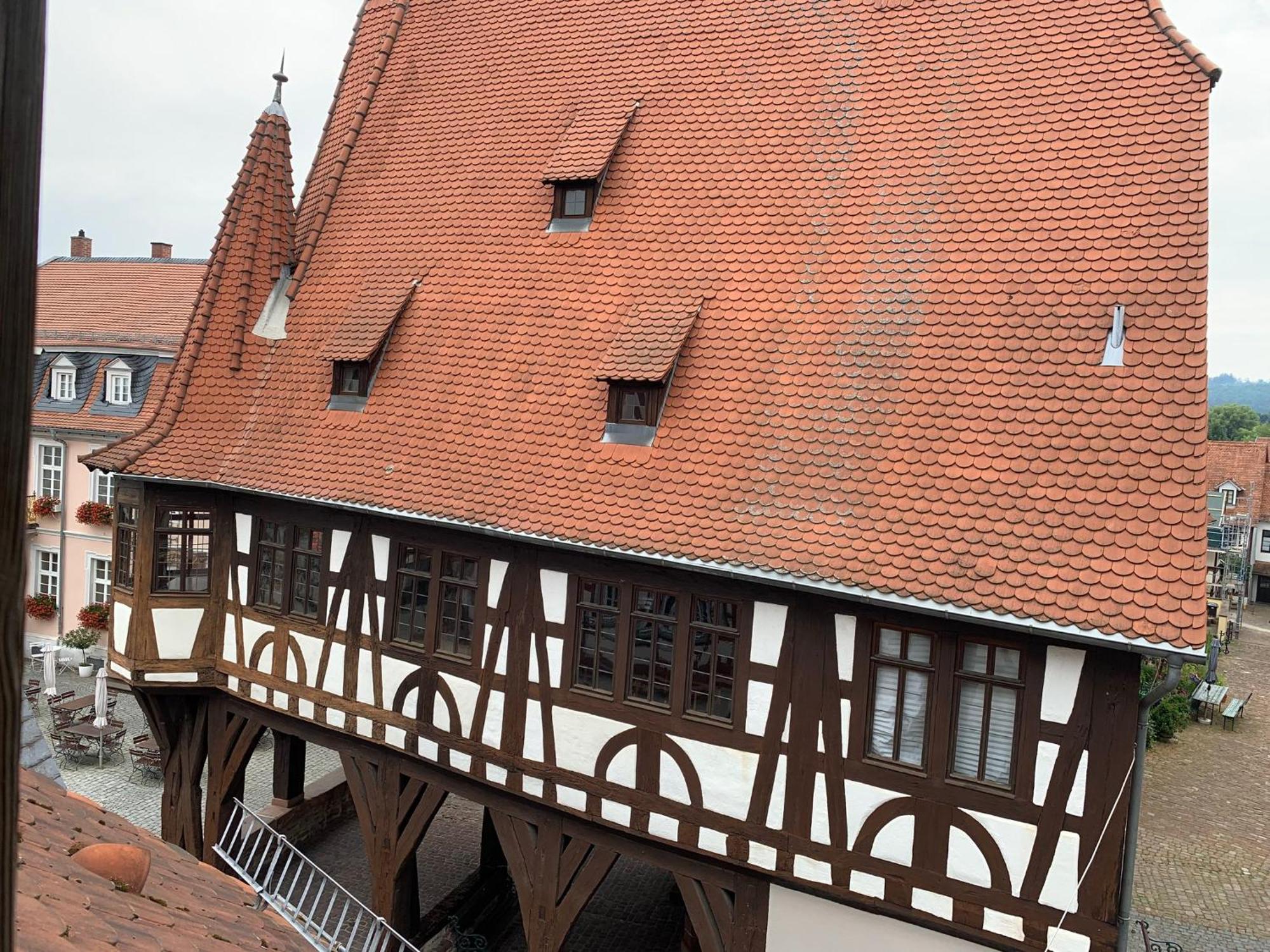 Apartment Am Historischen Rathaus Michelstadt Exterior foto